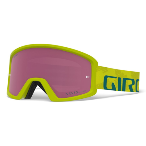 Gogle GIRO TAZZ MTB citron fanatic (Szyba kolorowa VIVID-Carl Zeiss TRAIL + Szyba Przeźroczysta 99% S0).