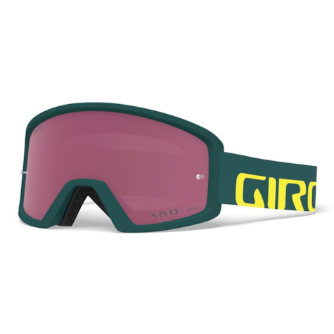 Gogle GIRO TAZZ MTB true spruce citron (Szyba kolorowa VIVID-Carl Zeiss TRAIL + Szyba Przeźroczysta 99% S0).