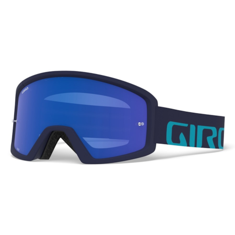 Gogle GIRO TAZZ MTB midnight iceberg (Szyba kolorowa COBALT BLUE + Szyba Przeźroczysta 99% S0).