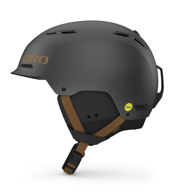 Kask zimowy GIRO TRIG MIPS metallic coal tan roz. L (59-62.5 cm) (NEW 2024/2025)