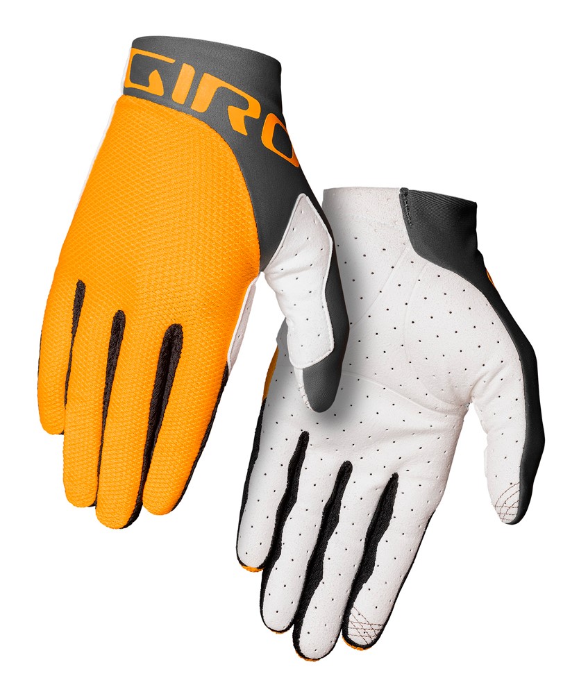 Rękawiczki męskie GIRO TRIXTER długi palec yellow port gray roz. M (obwód dłoni 203-229 mm / dł. dłoni 181-188 mm) (NEW 2025)