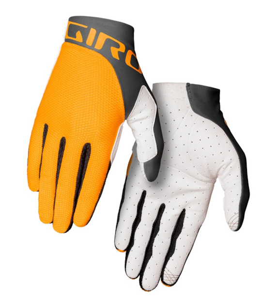 Rękawiczki męskie GIRO TRIXTER długi palec yellow port gray roz. L (obwód dłoni 229-248 mm / dł. dłoni 189-199 mm) (NEW 2025)