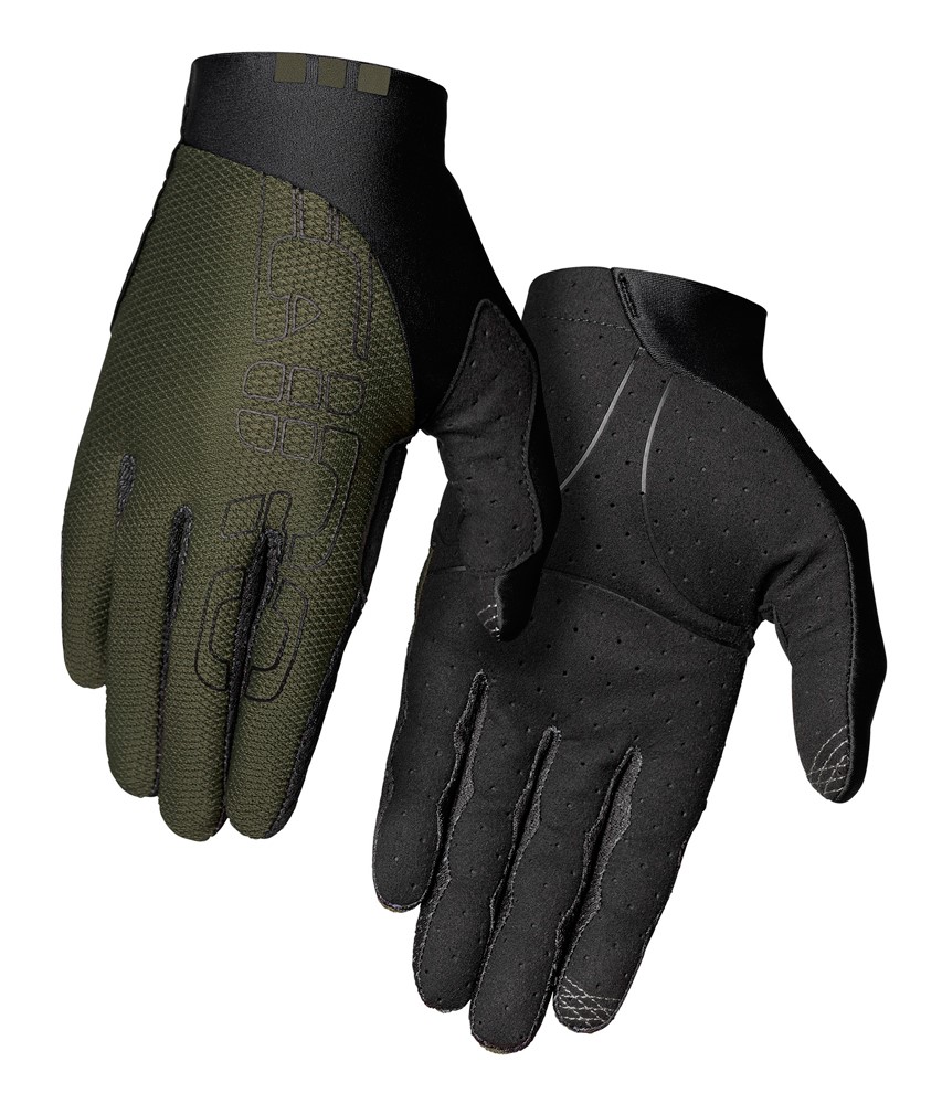 Rękawiczki męskie GIRO TRIXTER długi palec olive roz. L (obwód dłoni 229-248 mm / dł. dłoni 189-199 mm) (NEW 2025)