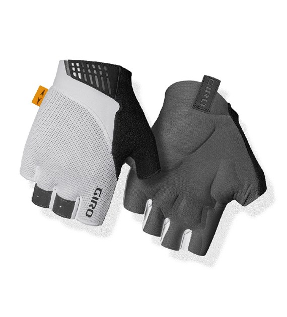 Rękawiczki męskie GIRO SUPERNATURAL krótki palec white roz. XL (obwód dłoni 248-267 mm / dł. dłoni 200-210 mm) (NEW 2026)