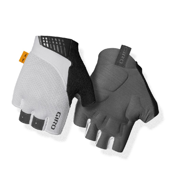 Rękawiczki męskie GIRO SUPERNATURAL krótki palec white roz. XL (obwód dłoni 248-267 mm / dł. dłoni 200-210 mm) (NEW 2026)