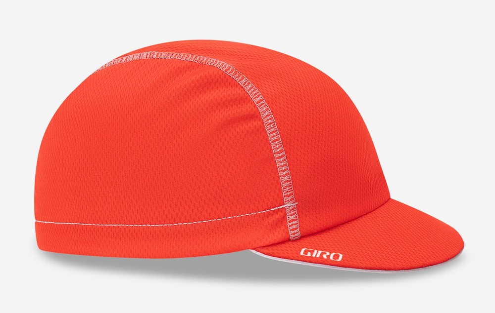 Czapka GIRO PELOTON CAP bright red, One Size (NEW 2025)