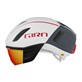 Kask czasowy GIRO VANQUISH MIPS matte white portaro gray red roz. S (51-55 cm) (WYPRZEDAŻ -50%)