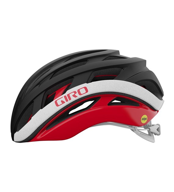 Kask szosowy GIRO HELIOS SPHERICAL MIPS matte black red roz. M (55-59 cm) (NEW)