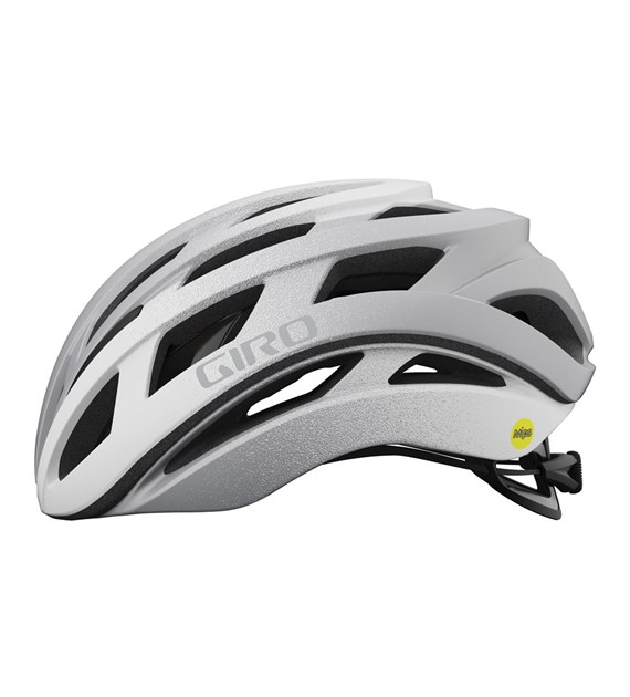 Kask szosowy GIRO HELIOS SPHERICAL matte white silver fade roz. M (55-59 cm) (NEW 2025)