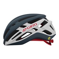 Kask szosowy GIRO AGILIS matte portaro gray white red roz. M (55-59 cm) (WYPRZEDAŻ -50%)