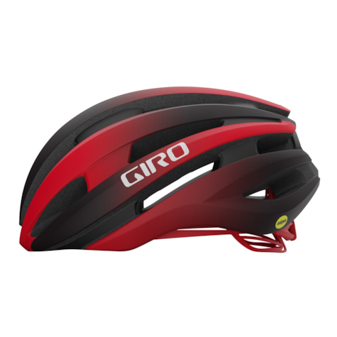 Kask szosowy GIRO SYNTHE II MIPS matte black bright red