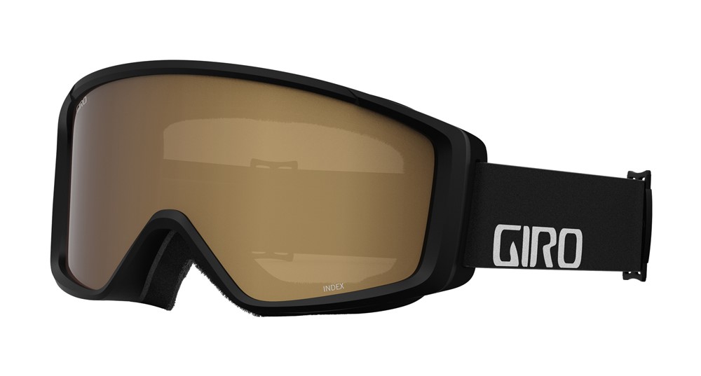 Gogle zimowe GIRO INDEX 2.0 ARC BLACK WORDMARK (szyba AMBER ROSE 40% S2) (NEW 2024/2025)