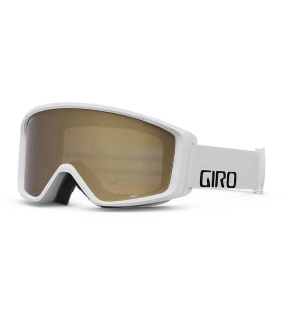 Gogle zimowe GIRO INDEX ARC40 2.0 (Super Large OTG) WHITE WORDMARK (szyba AMBER ROSE 19-42% S2) (NEW 2024/2025)