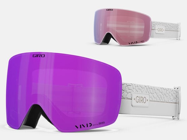 Gogle zimowe GIRO CONTOUR RS WHITE CRAZE (Szyba lustrzana kolorowa VIVID-Carl Zeiss PINK 00% S2 + Szyba lustrzana kolorowa VIVID-Carl Zeiss INFRARED 58% S1) (NEW 2024/2025)