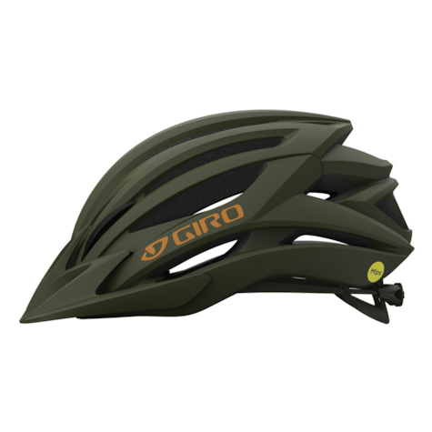 Kask mtb GIRO ARTEX MIPS matte trail green.
