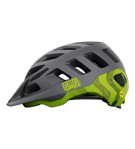 Kask mtb GIRO RADIX matte metallic black ano lime roz. L (59-63 cm) (NEW 2025)