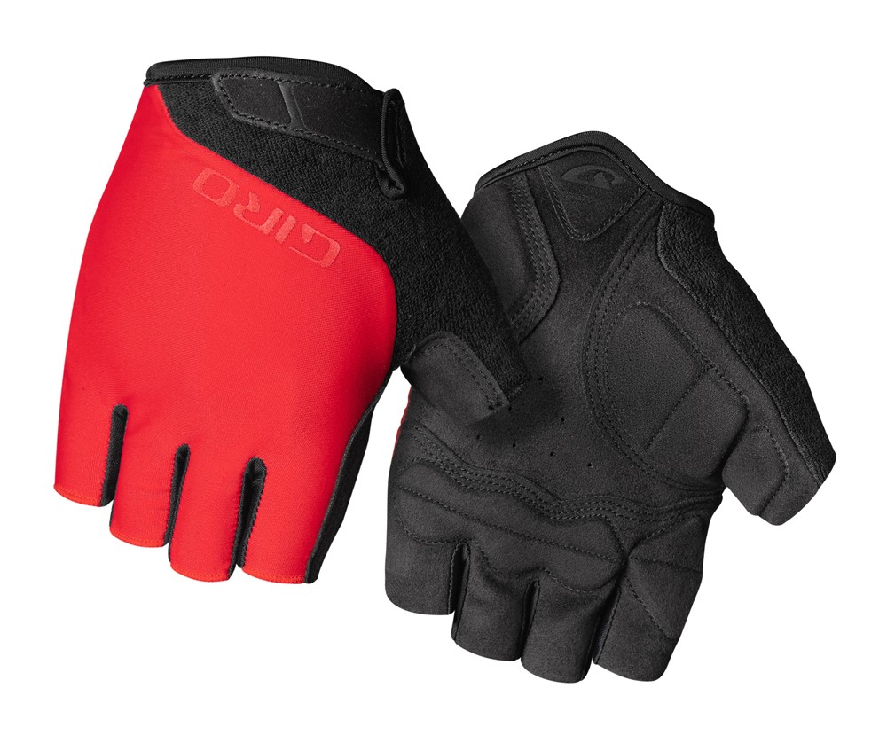 Rękawiczki męskie GIRO JAG krótki palec bright red  roz. M (obwód dłoni 203-229 mm / dł. dłoni 181-188 mm)