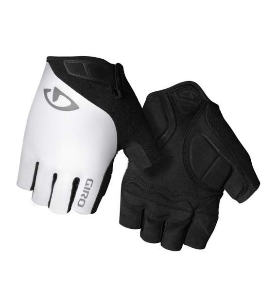 Rękawiczki męskie GIRO JAG krótki palec white roz. XL (obwód dłoni 248-267 mm / dł. dłoni 200-210 mm) (NEW 2026)
