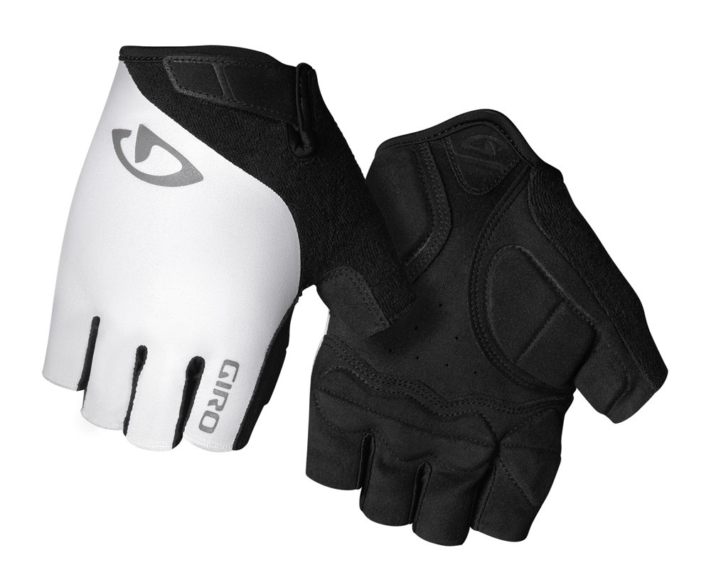 Rękawiczki męskie GIRO JAG krótki palec white roz. XXL (obwód dłoni od 267 mm / dł. dłoni od 210 mm) (NEW 2026)