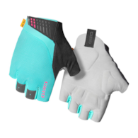 Rękawiczki damskie GIRO SUPERNATURAL W krótki palec screaming teal/neon pink roz. L (obwód dłoni 190-204 mm / dł. dłoni 185-195 mm) (NEW 2025)
