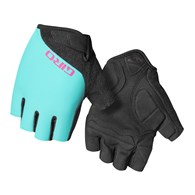 Rękawiczki damskie GIRO JAG'ETTE krótki palec screaming teal neon pink roz. M (obwód dłoni 170-189 mm / dł. dłoni 170-184 mm) (WYPRZEDAŻ -50%)
