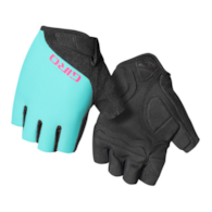 Rękawiczki damskie GIRO JAG'ETTE krótki palec screaming teal neon pink roz. XL (obwód dłoni od 204 mm / dł. dłoni od 195 mm) (WYPRZEDAŻ -50%)