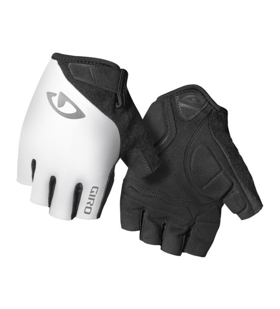 Rękawiczki damskie GIRO JAG'ETTE krótki palec white roz. L (obwód dłoni 190-204 mm / dł. dłoni 185-195 mm) (NEW 2026)
