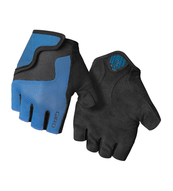 Rękawiczki juniorskie GIRO BRAVO JR krótki palec shabori blue roz. L (obwód dłoni od 162 mm / dł. dłoni od 165 mm) (NEW 2025)