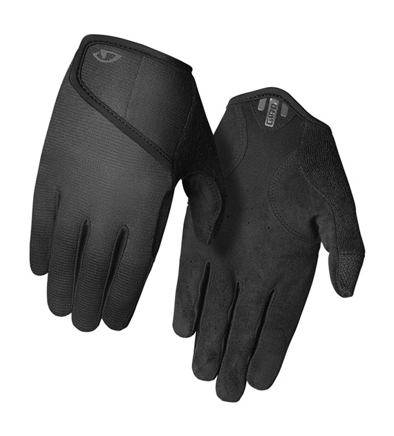Rękawiczki juniorskie GIRO DND JR II długi palec black roz. XS (obwód dłoni do 142 mm / dł. dłoni do 155 mm) (NEW 2025)