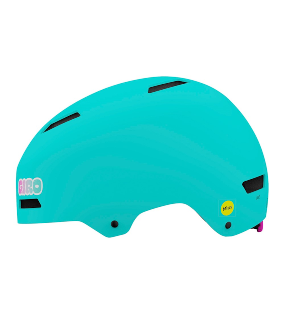 Kask dziecięcy juniorski GIRO DIME FS matte screaming teal roz. S (51-55 cm).