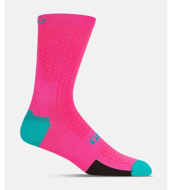 Skarpety GIRO HRC TEAM neon pink roz. S (36-39) (NEW 2025)