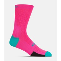 Skarpety GIRO HRC TEAM neon pink roz. L (43-45) (NEW 2025)
