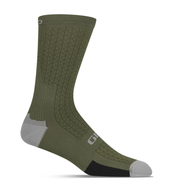 Skarpety GIRO HRC TEAM trail green roz. L (43-45) (NEW 2025)