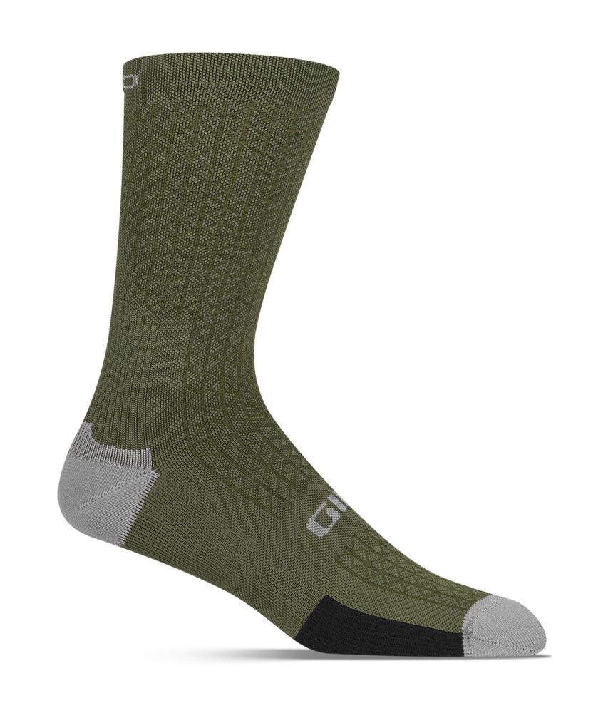 Skarpety GIRO HRC TEAM trail green roz. L (43-45) (NEW 2025)