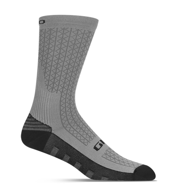 Skarpety GIRO HRC+ GRIP charcoal roz. L (43-45) (NEW 2025)