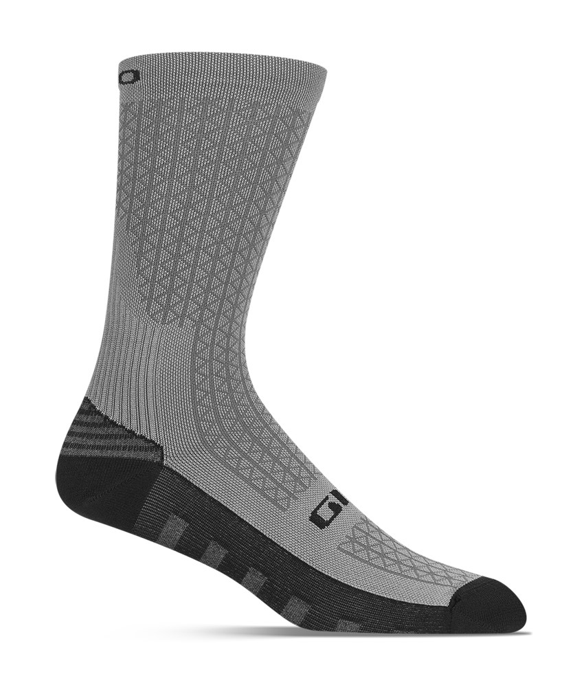 Skarpety GIRO HRC+ GRIP charcoal roz. L (43-45) (NEW 2025)