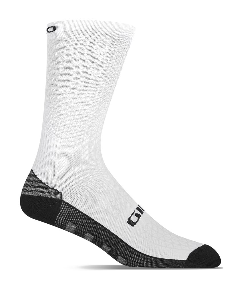 Skarpety GIRO HRC+ GRIP white roz. L (43-45) (NEW 2025)