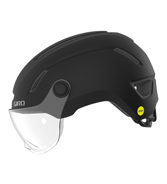 Kask miejski GIRO EVOKE SHIELD MIPS matte black roz. M (55-59 cm) (NEW 2025)