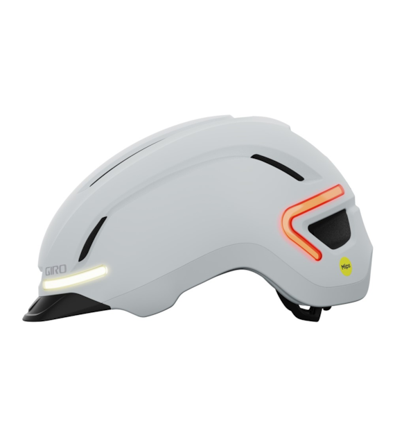 Kask miejski GIRO ETHOS MIPS LED matte chalk roz. M (55-59 cm).