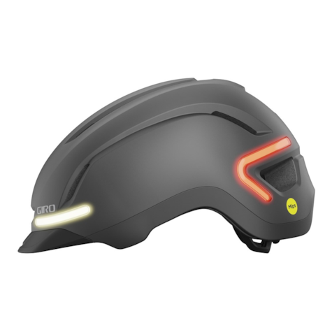 Kask miejski GIRO ETHOS MIPS LED matte graphite.