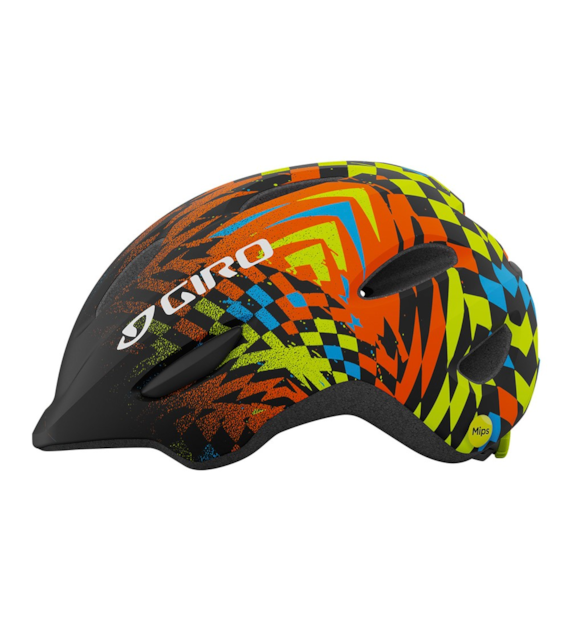 Kask dziecięcy GIRO SCAMP matte black check fade roz. S (49-53 cm).
