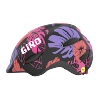 Kask dziecięcy GIRO SCAMP MIPS matte black floral roz. XS (45-49 cm).