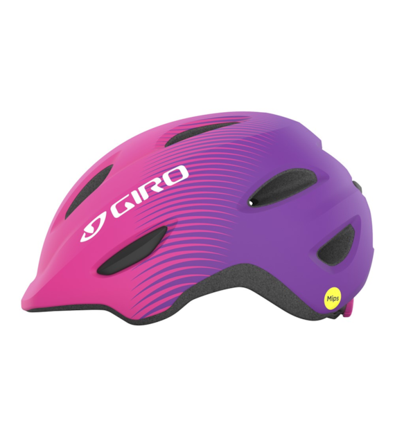 Kask dziecięcy GIRO SCAMP MIPS matte pink purple fade roz. XS (45-49 cm).