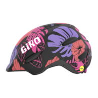 Kask dziecięcy GIRO SCAMP matte black floral roz. XS (45-49 cm).
