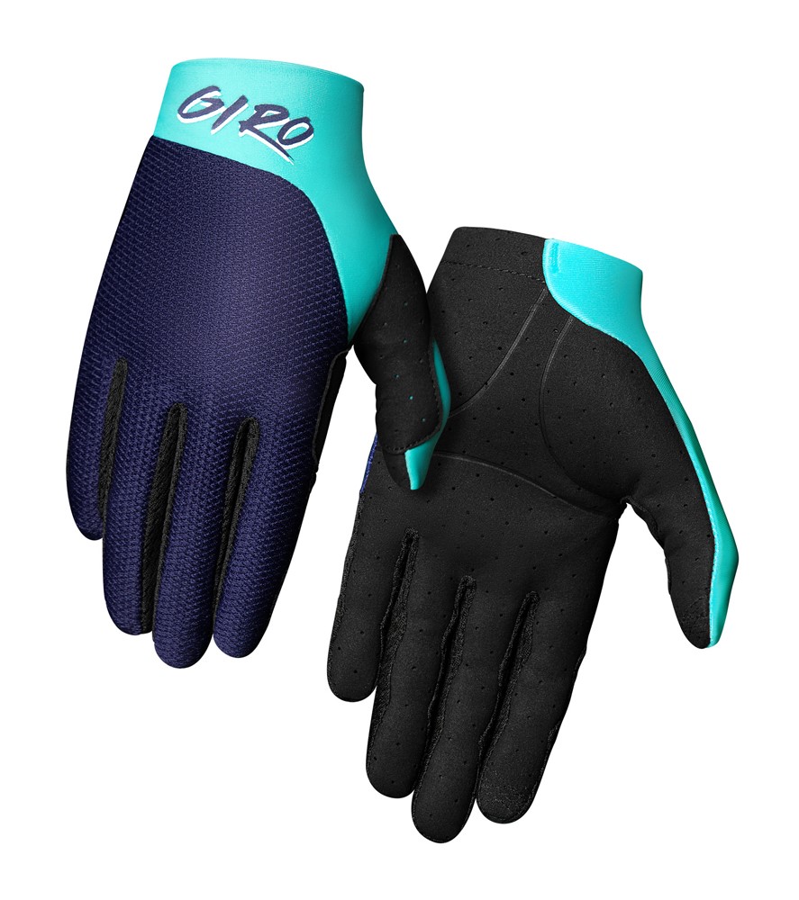 Rękawiczki juniorskie GIRO TRIXTER JR długi palec midnight blue roz. M (obwód dłoni 152-162 mm / dł. dłoni 160-165 mm) (WYPRZEDAŻ -50%)