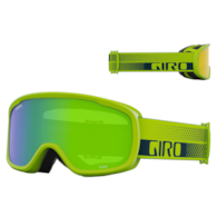 Gogle zimowe GIRO ROAM ANO LIME FLOW (OTG) (Cylindryczne) (szyba LODEN GREEN 26% S2 + YELLOW 77% S1) (NEW 2023/2024)