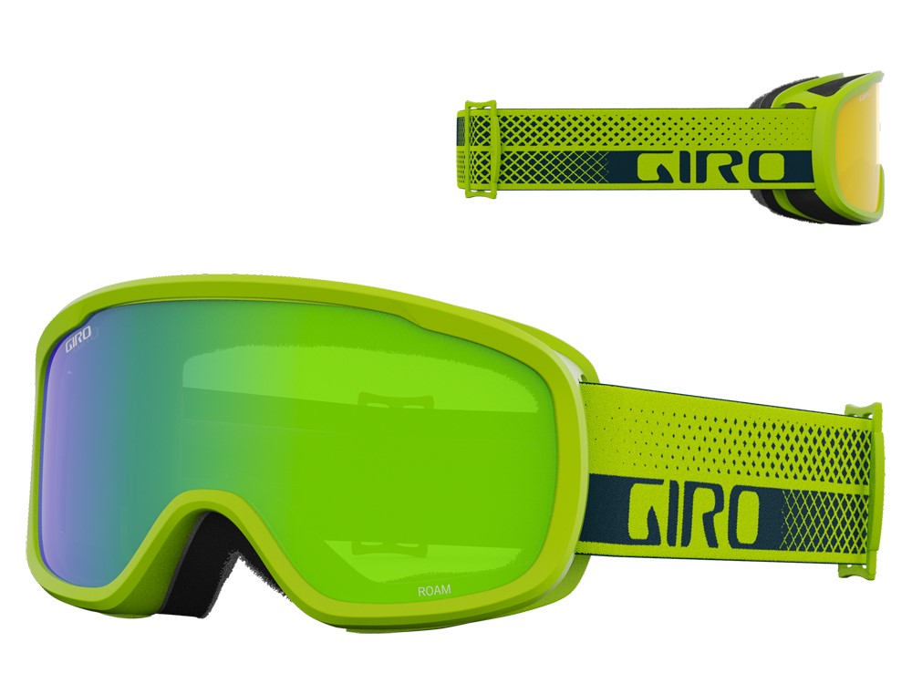 Gogle zimowe GIRO ROAM ANO LIME FLOW (szyba LODEN GREEN 26% S2 + YELLOW 77% S1) (NEW 2023/2024)