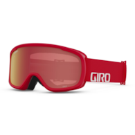 Gogle zimowe GIRO CRUZ RED & WHITE WORDMARK (OTG) (Cylindryczne) (Szyba lustrzana kolorowa AMBER SCARLET 19-42% S2) (NEW 2023/2024)