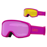 Gogle zimowe GIRO MOXIE PINK CHUTE (Cylindryczne) (szyba AMBER PINK 19-42% S2 + YELLOW 77% S1) (NEW 2023/2024).