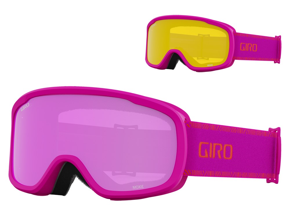 Gogle zimowe GIRO MOXIE PINK CHUTE (szyba AMBER PINK 41% S2 + YELLOW 77% S1) (NEW 2023/2024)